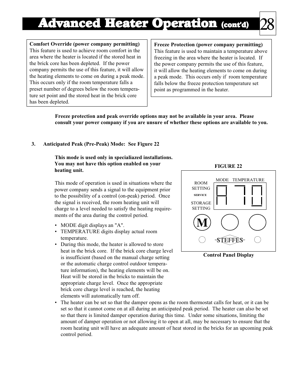 Тс m | Steffes 1003 User Manual | Page 29 / 32