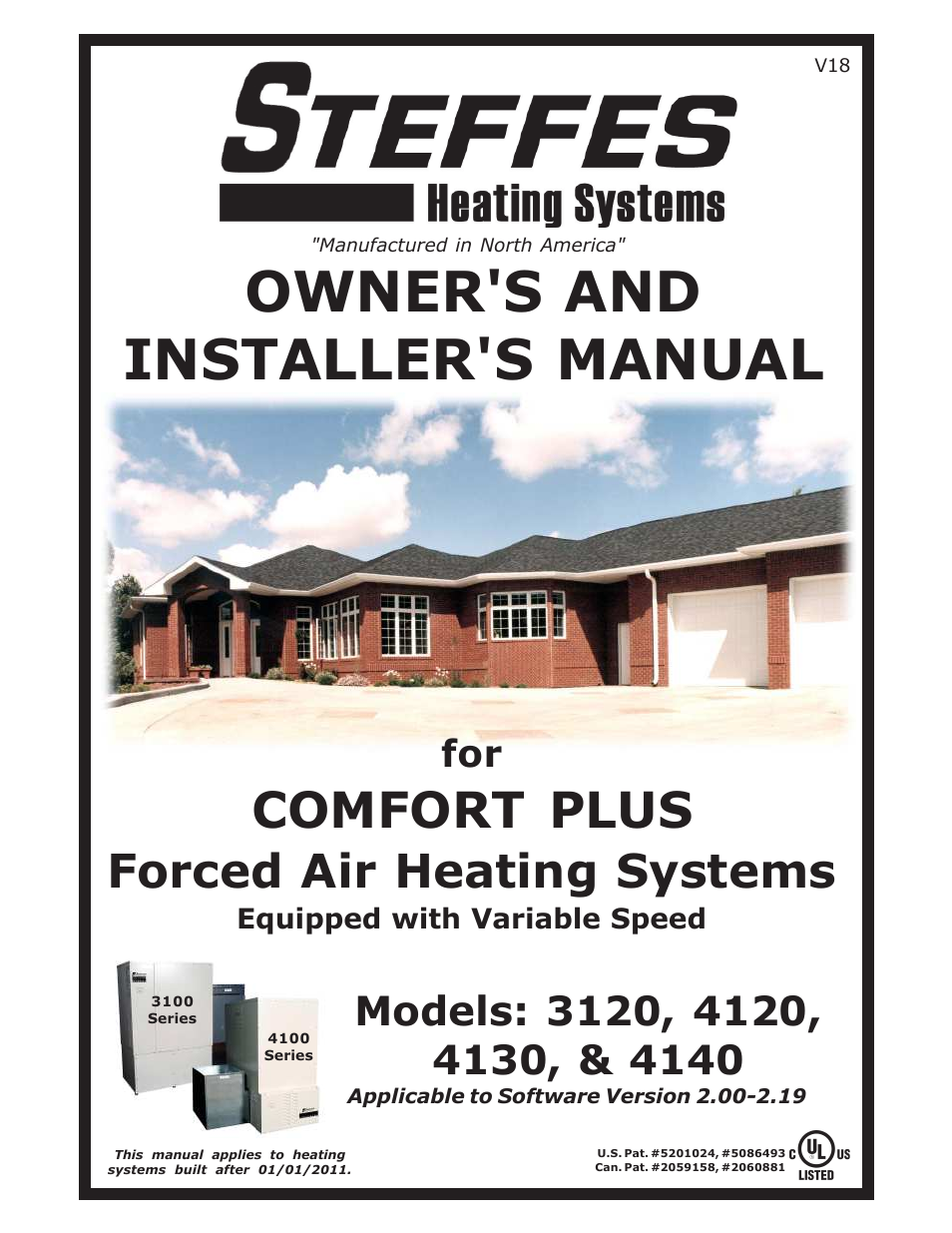 Steffes 4140 Owner & Installers Manual User Manual | 40 pages