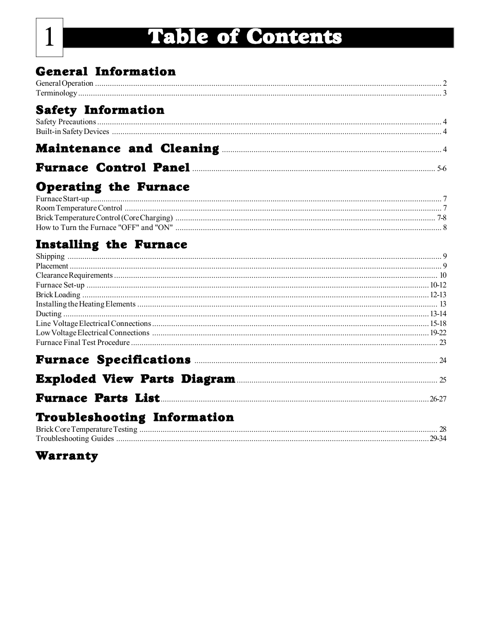 Steffes DLF40B User Manual | Page 2 / 36