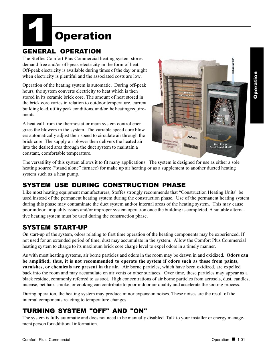 Operation | Steffes 6140 User Manual | Page 5 / 34