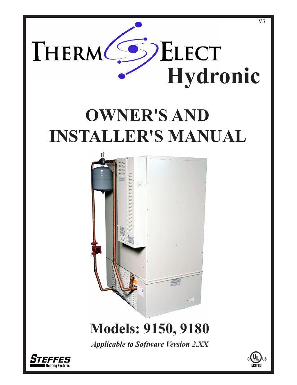 Steffes 9180 User Manual | 36 pages