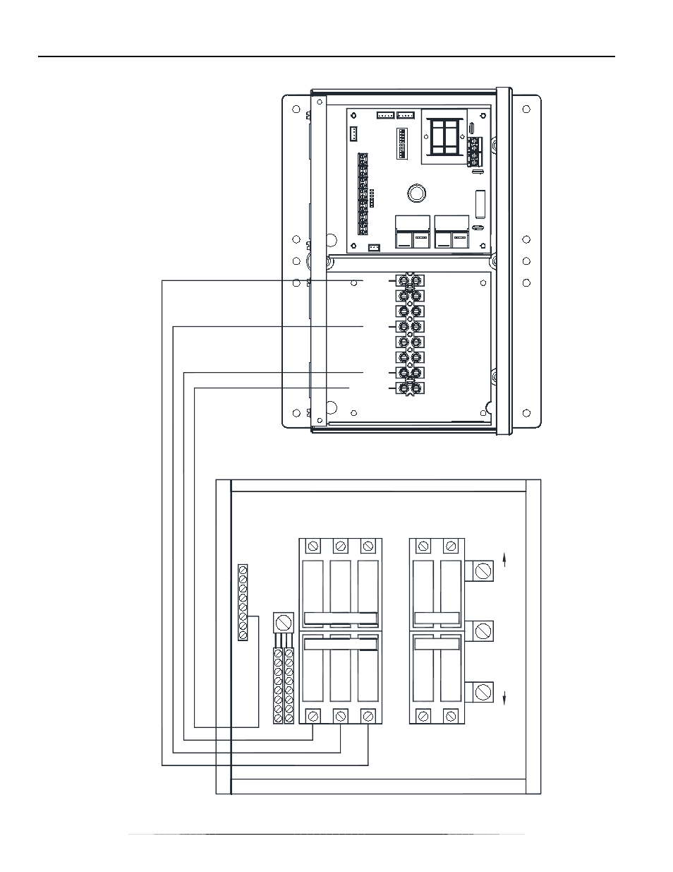 Line voltage wiring diagram – 3 phase | Steffes Transceiver User Manual | Page 27 / 28