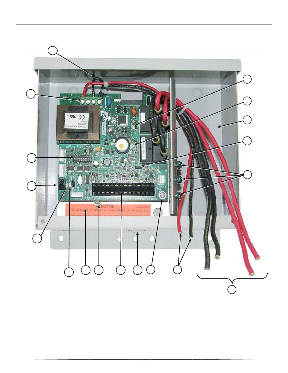 Component location 2-pole indoor/outdoor | Steffes Transceiver User Manual | Page 7 / 28