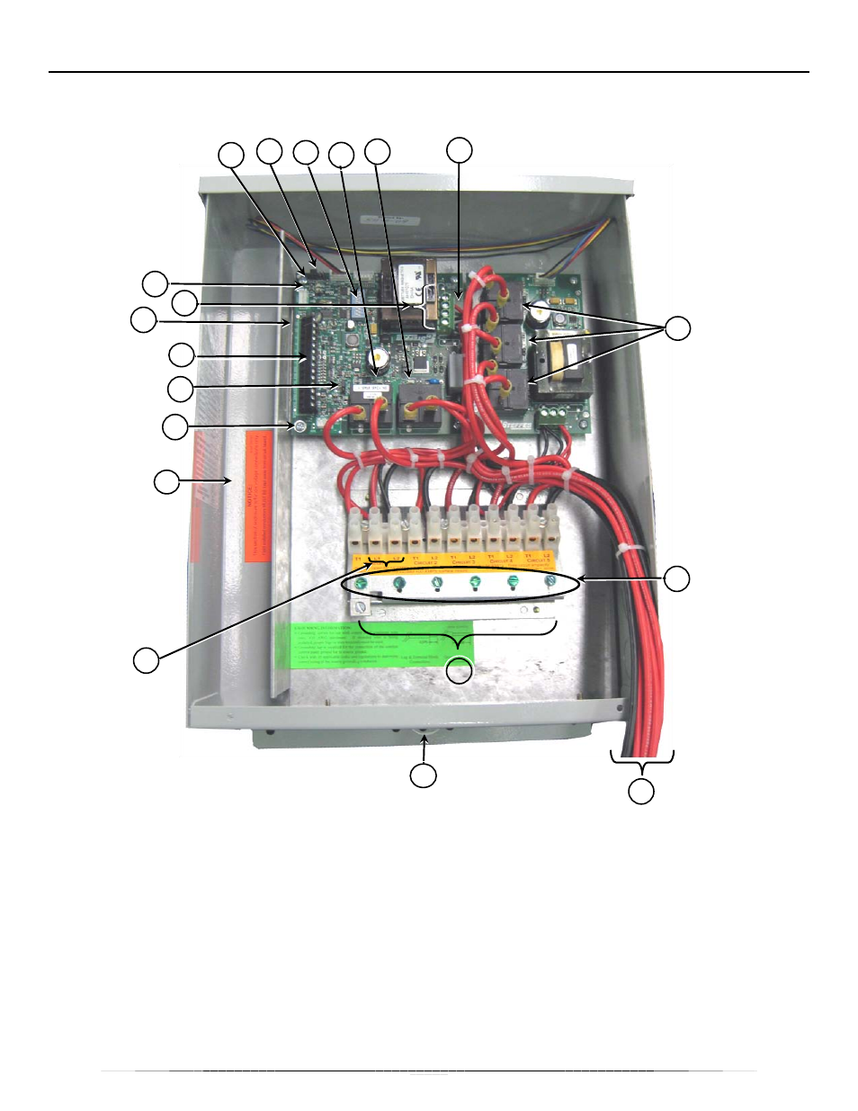 Component location 5-pole outdoor | Steffes Transceiver User Manual | Page 9 / 28