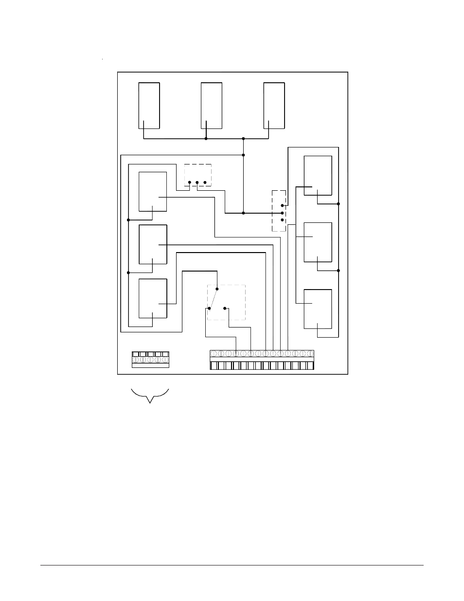 Relay triggering schematic, Termin al s trip c onne ct io ns | Steffes Comfort Control Relay Panel (CCRP) User Manual | Page 13 / 15