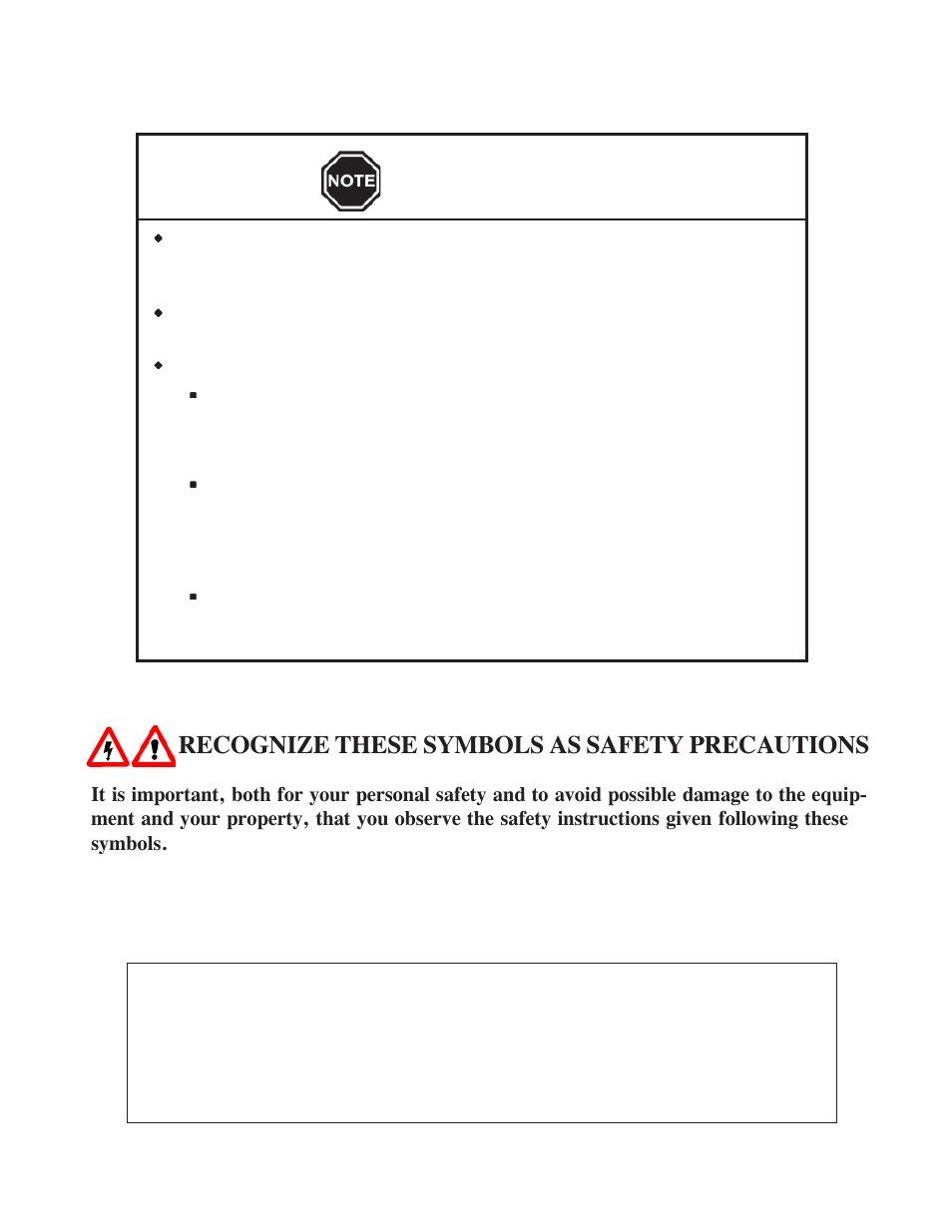 Important, Recognize these symbols as safety precautions | Steffes Comfort Control Relay Panel (CCRP) User Manual | Page 2 / 15