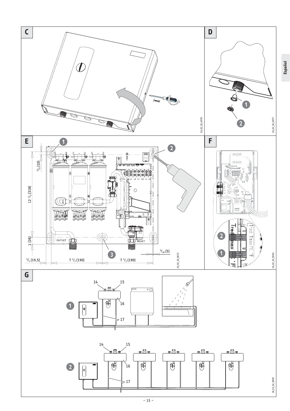 Ge c | STIEBEL ELTRON TEMPRA 12 B User Manual | Page 15 / 32