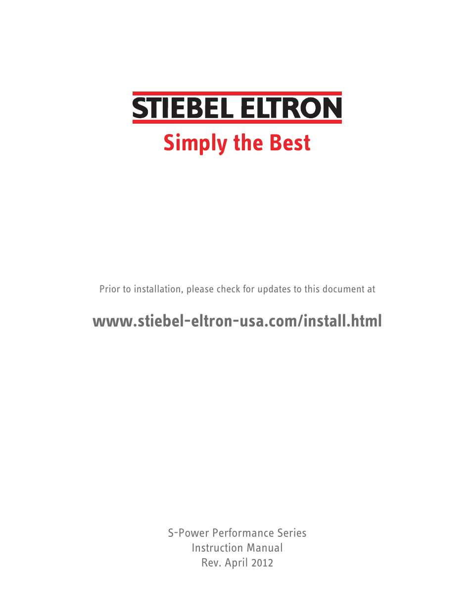 Simply the best | STIEBEL ELTRON S-Power PERFORMANCE SERIES Heat Pipe Collectors User Manual | Page 2 / 16