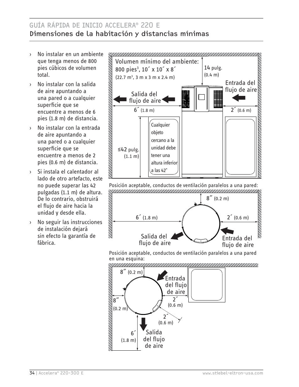 STIEBEL ELTRON Accelera 300 E User Manual | Page 34 / 92
