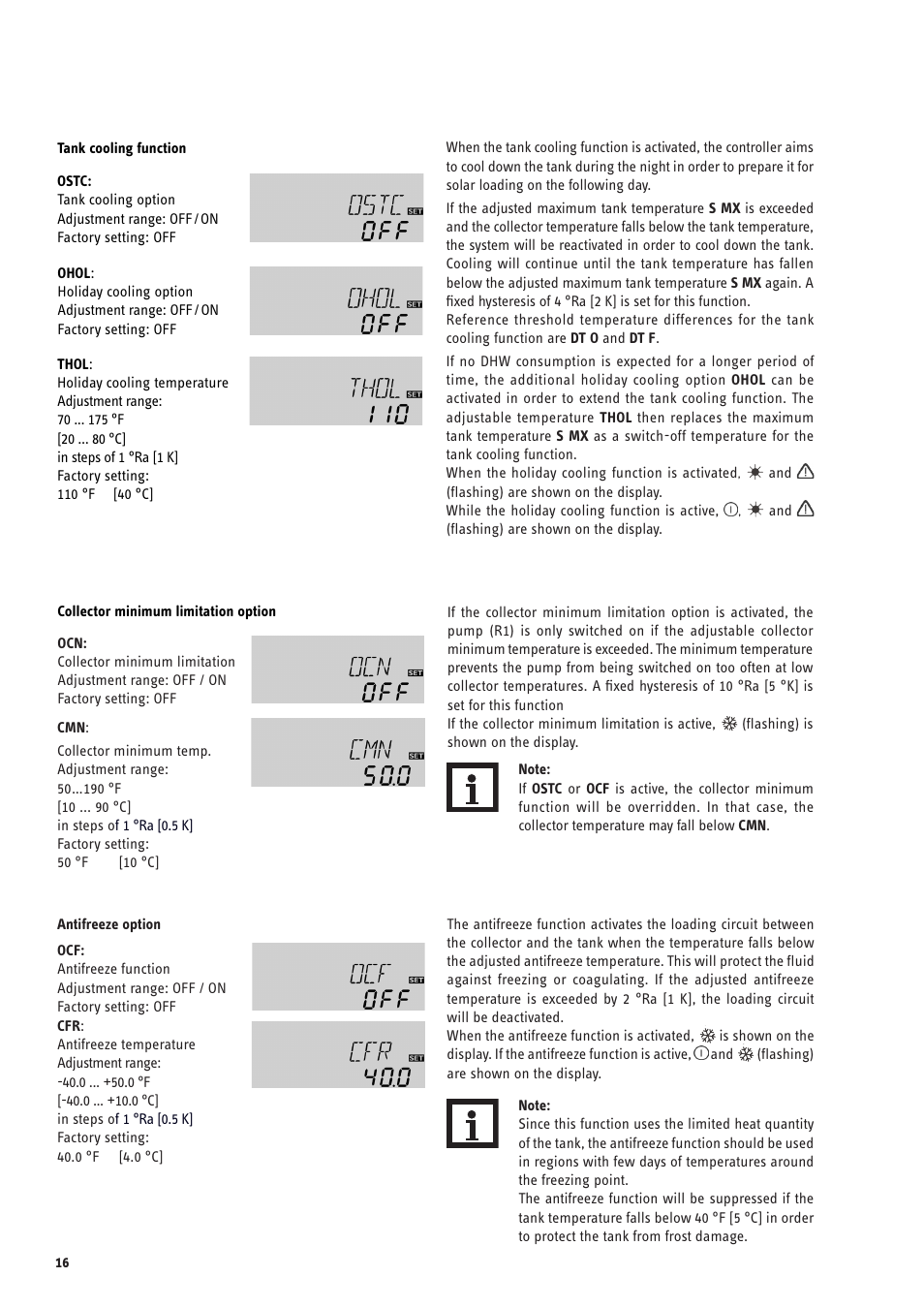 STIEBEL ELTRON SOM 6 PLUS User Manual | Page 16 / 24