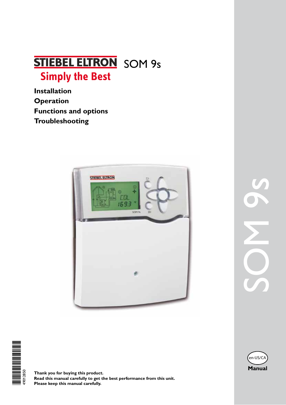 STIEBEL ELTRON SOM 9s User Manual | 104 pages