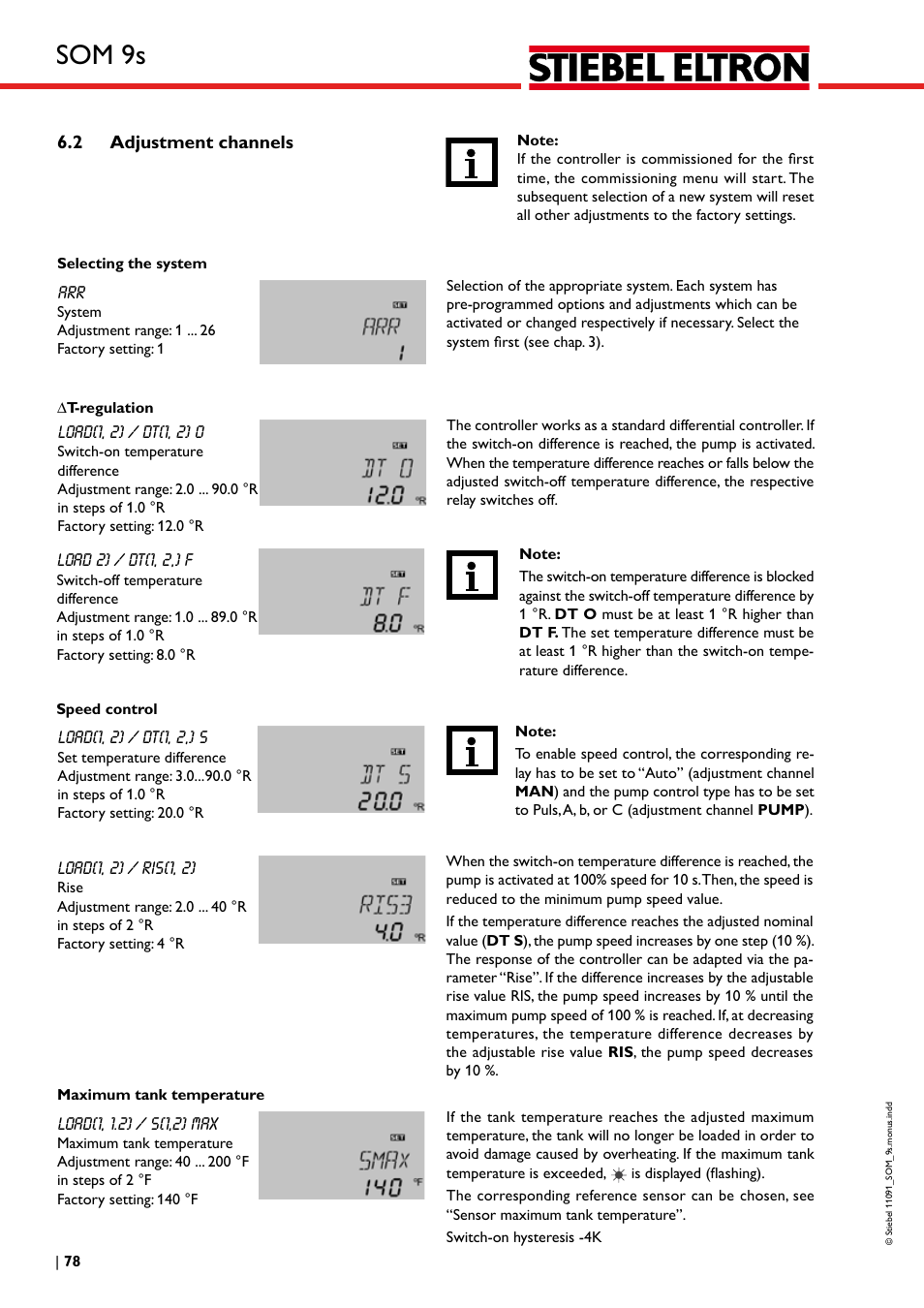 Som 9s | STIEBEL ELTRON SOM 9s User Manual | Page 78 / 104