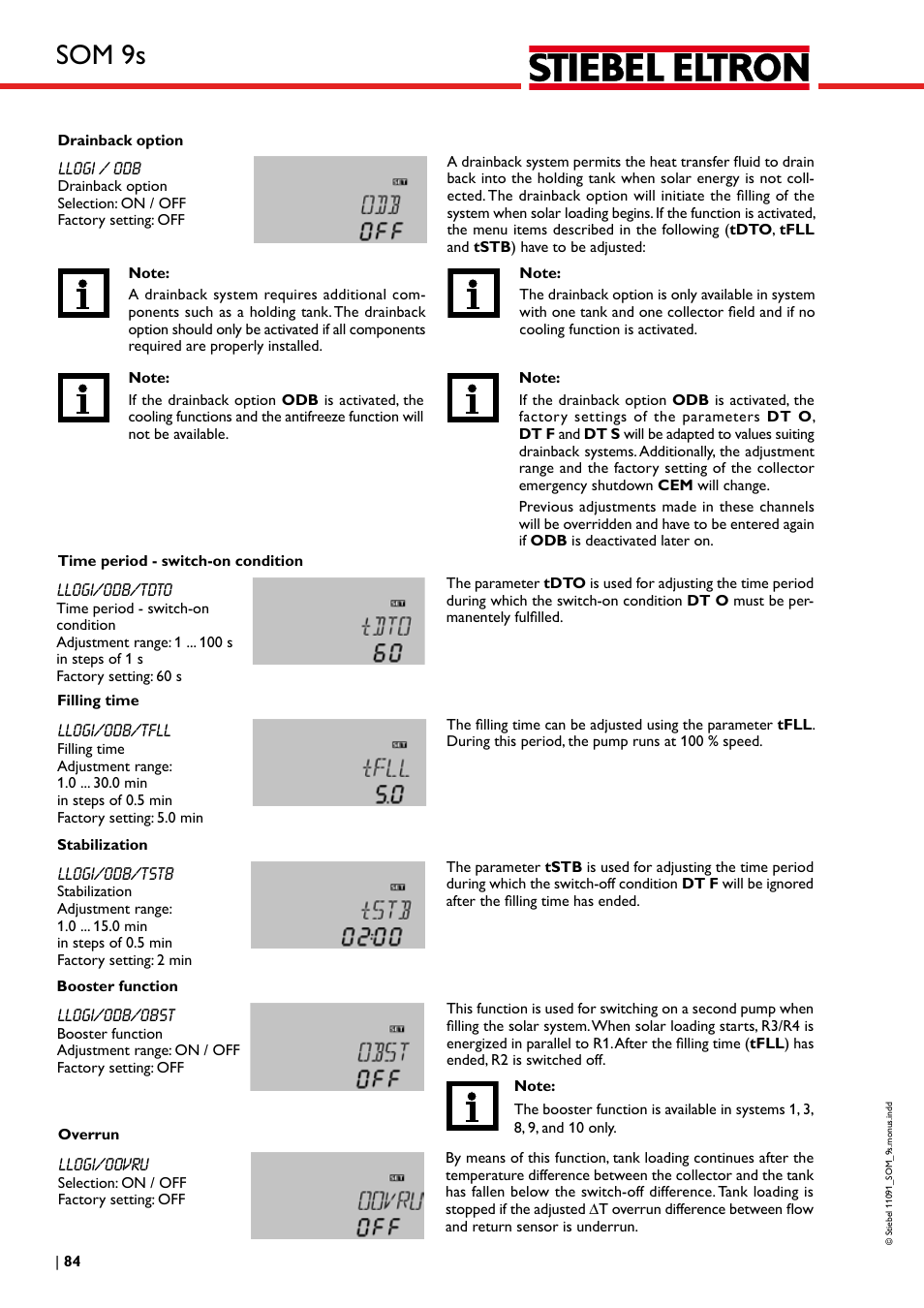 Som 9s | STIEBEL ELTRON SOM 9s User Manual | Page 84 / 104