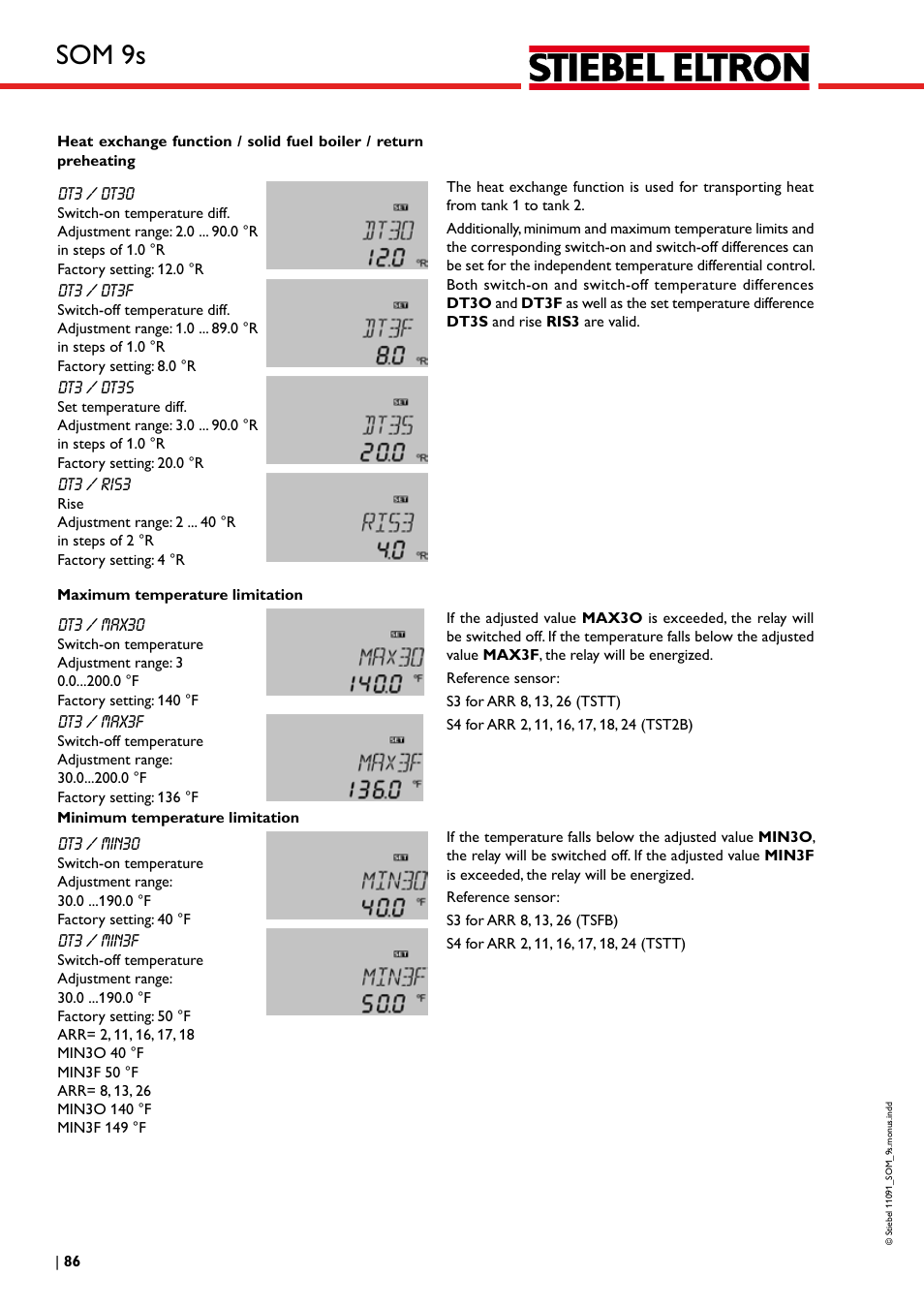 Som 9s | STIEBEL ELTRON SOM 9s User Manual | Page 86 / 104