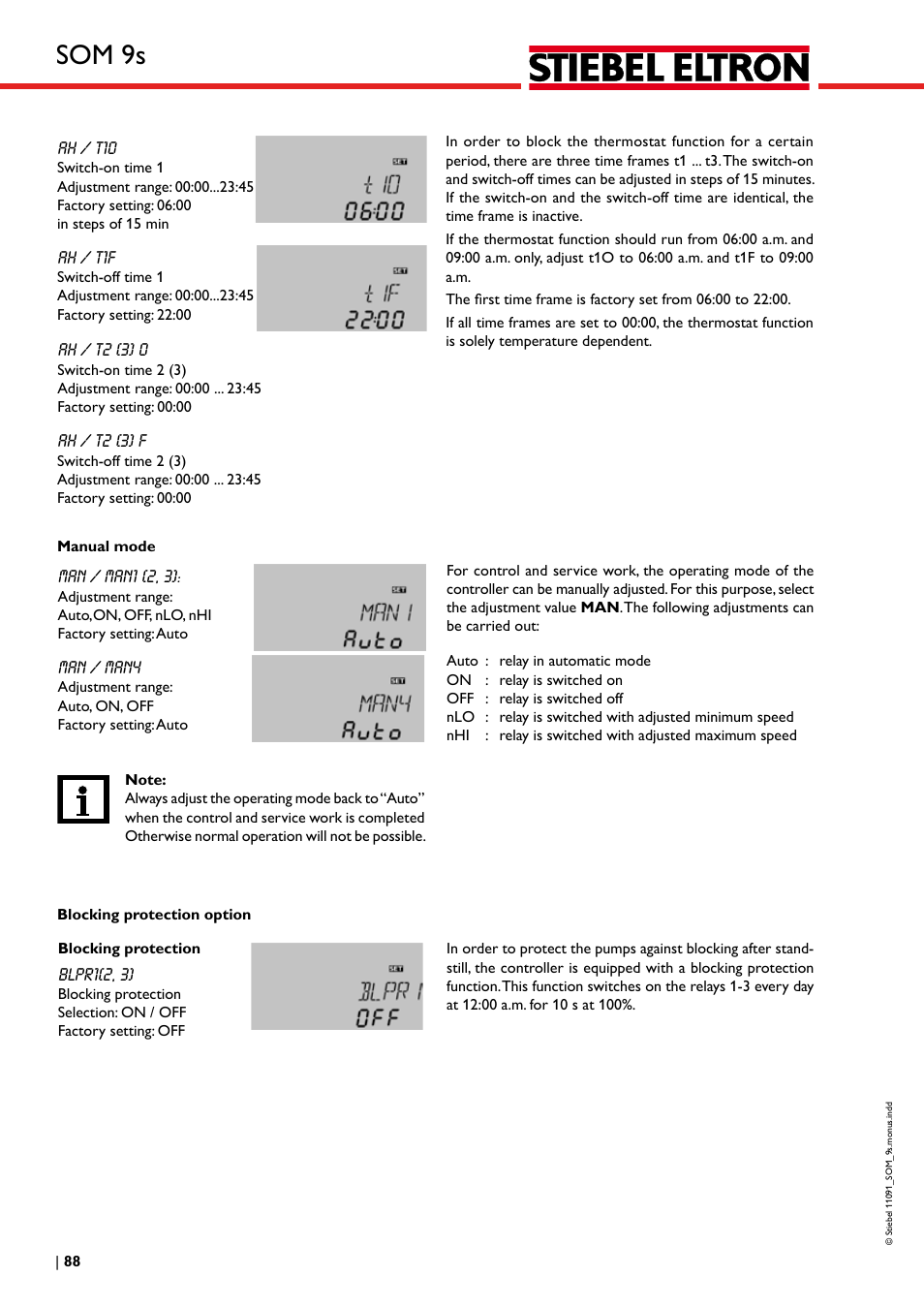Som 9s | STIEBEL ELTRON SOM 9s User Manual | Page 88 / 104