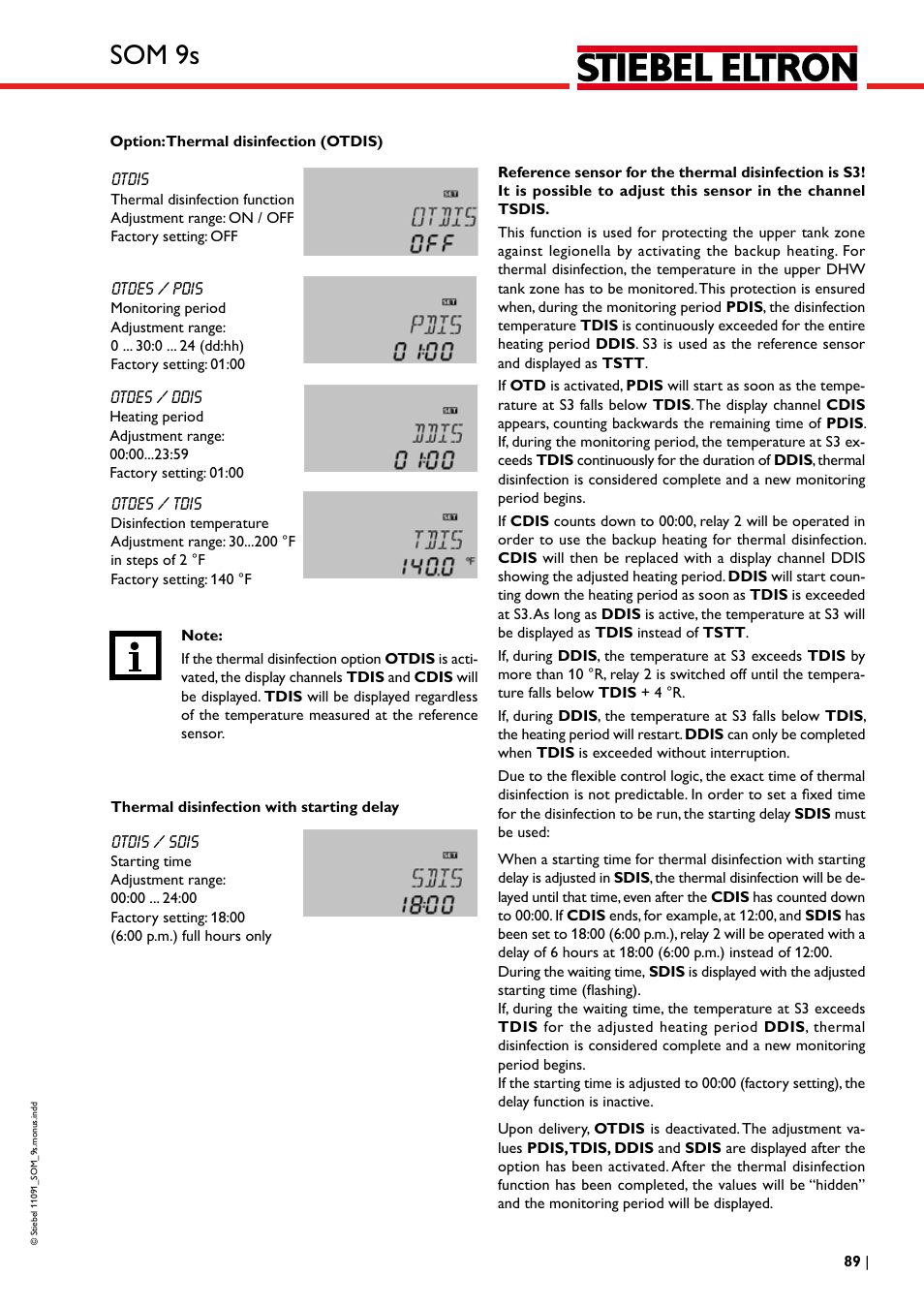 Som 9s | STIEBEL ELTRON SOM 9s User Manual | Page 89 / 104