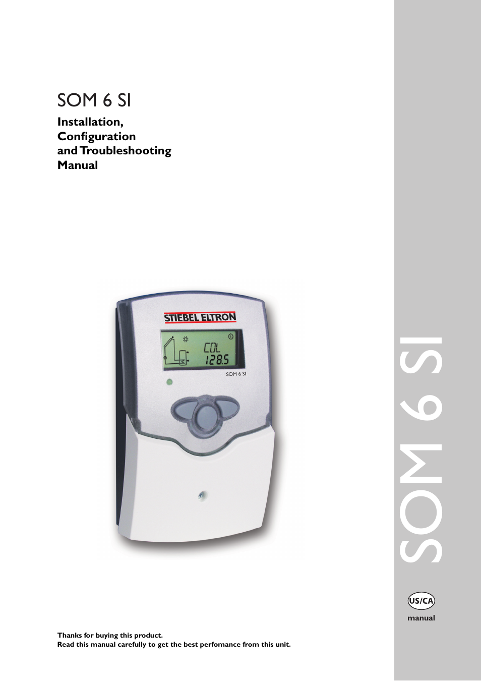 STIEBEL ELTRON SOM 6 SI User Manual | 17 pages