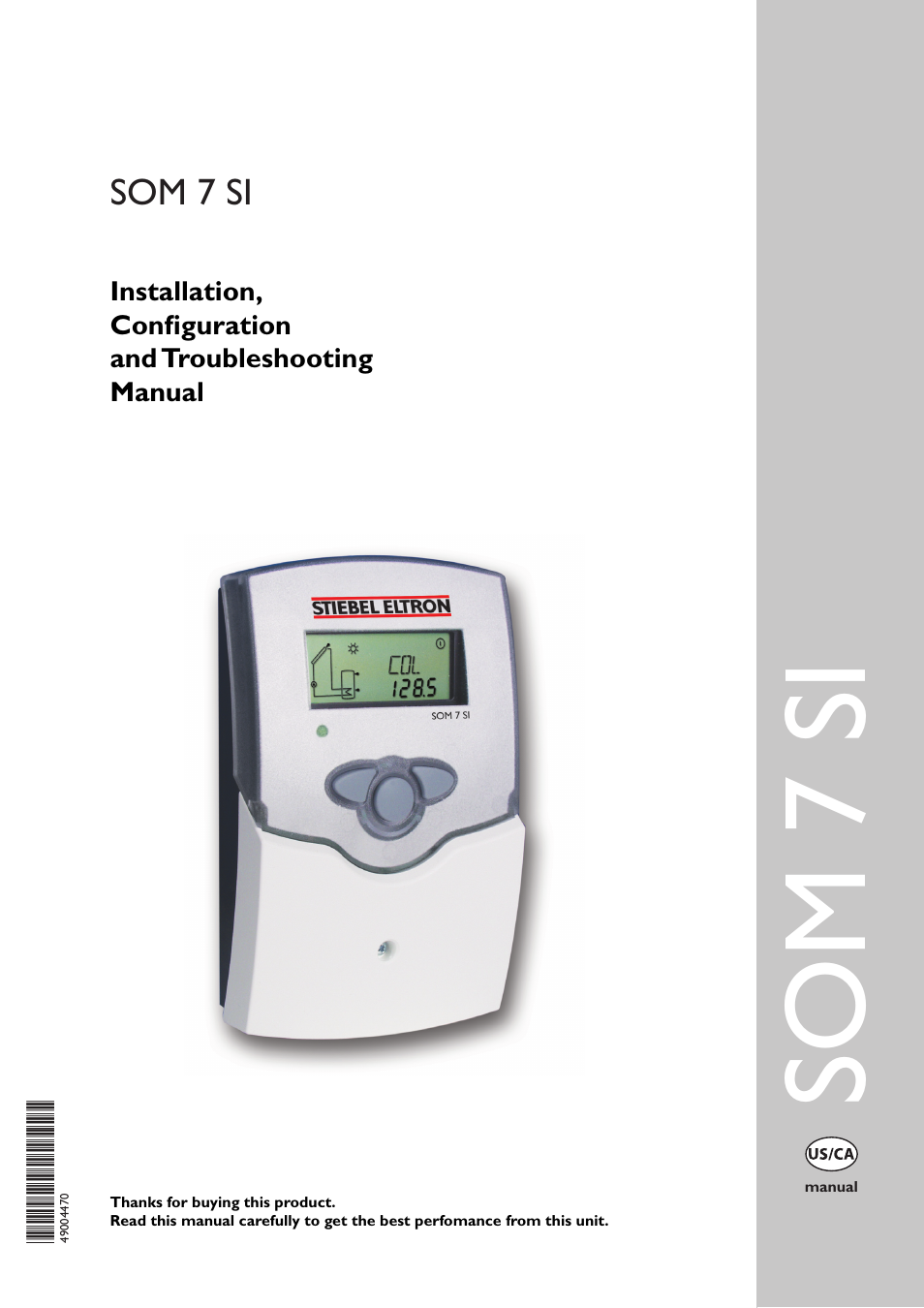 STIEBEL ELTRON SOM 7 SI User Manual | 28 pages