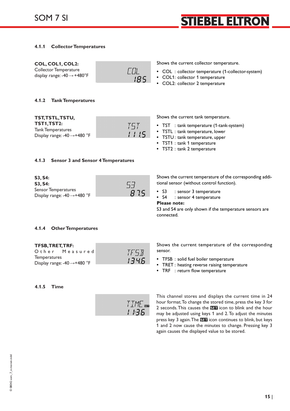 Som 7 si | STIEBEL ELTRON SOM 7 SI User Manual | Page 15 / 28