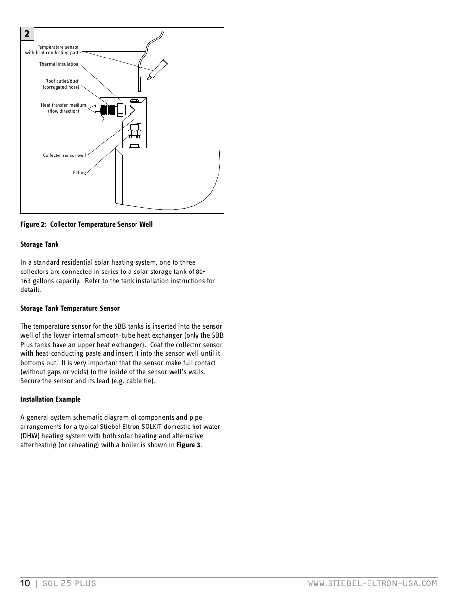 STIEBEL ELTRON SOL 25 PLUS User Manual | Page 10 / 77