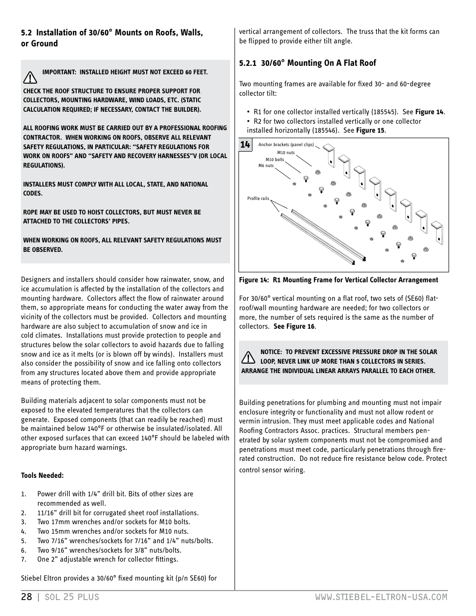 STIEBEL ELTRON SOL 25 PLUS User Manual | Page 28 / 77
