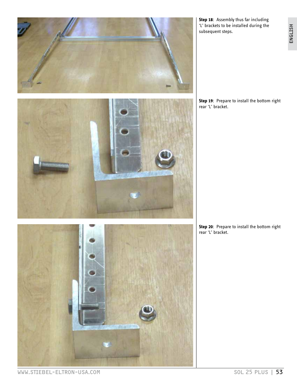 STIEBEL ELTRON SOL 25 PLUS User Manual | Page 53 / 77