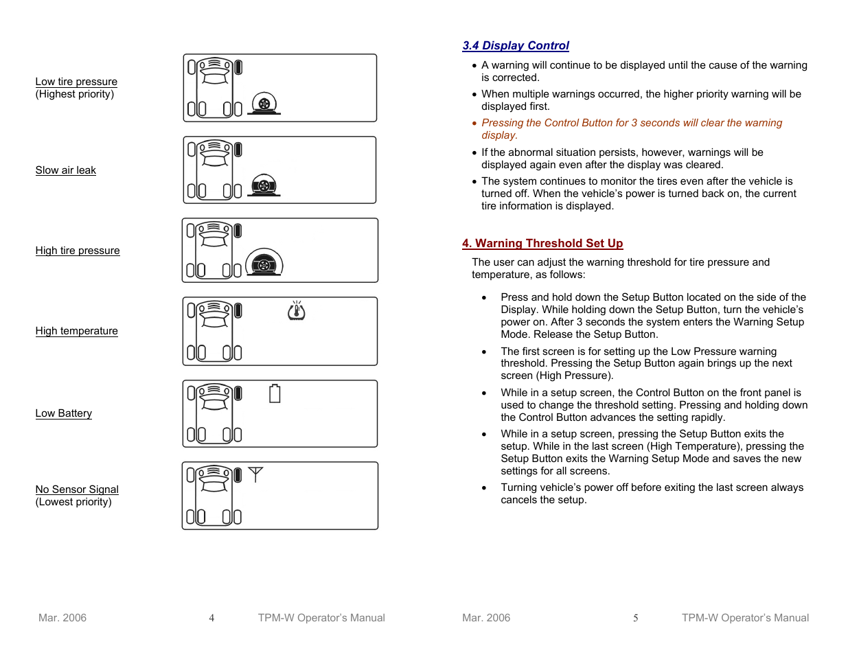 Tire-SafeGuard TPM-W User Manual | Page 3 / 4