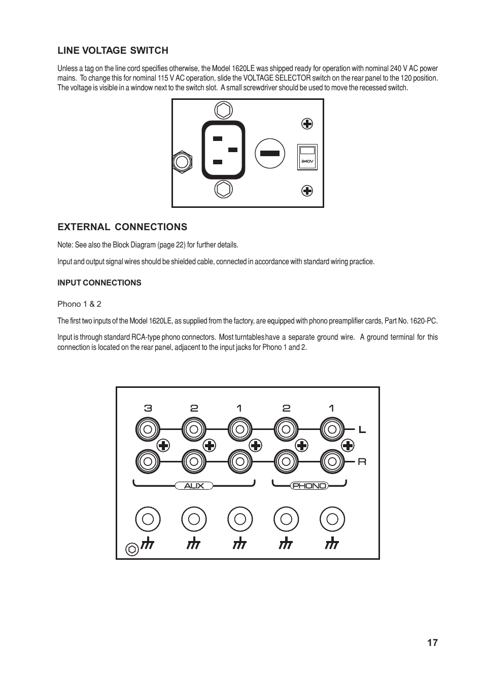 SoundCraft 1620LE User Manual | Page 17 / 32