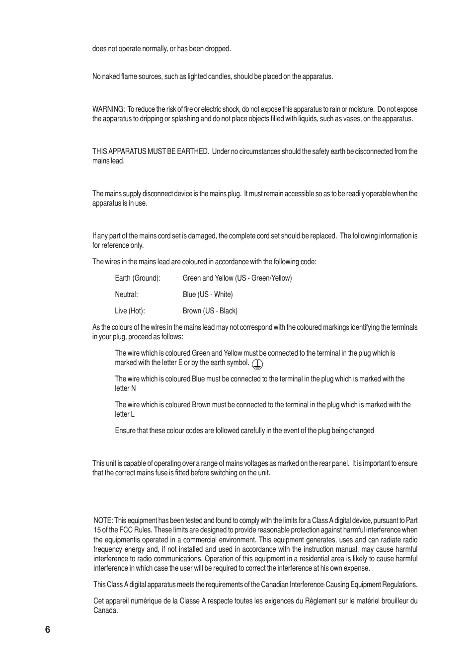 SoundCraft 1620LE User Manual | Page 6 / 32