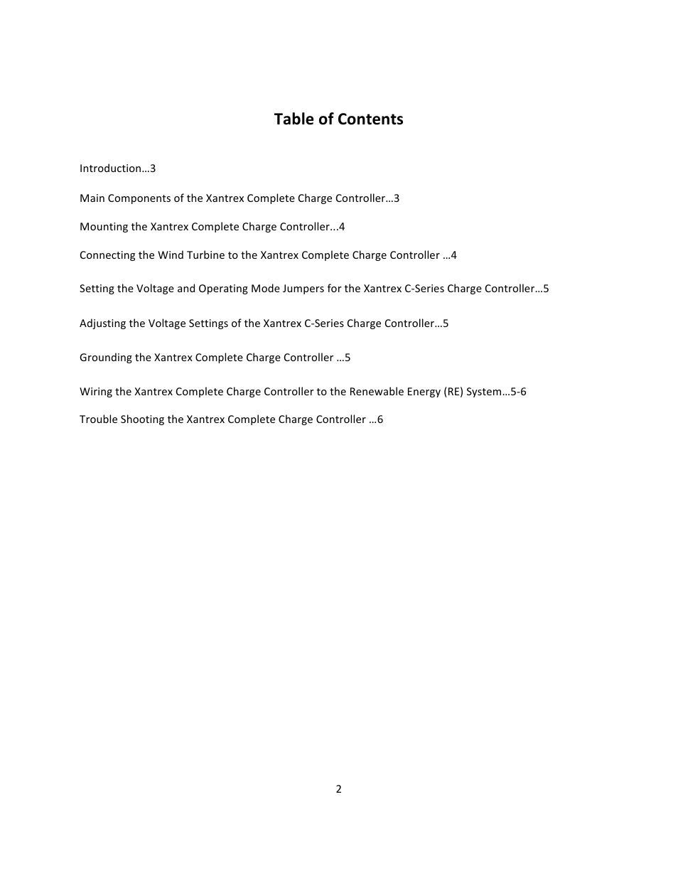 Windy Nation Xantrex Complete Charge Controller User Manual | Page 2 / 6