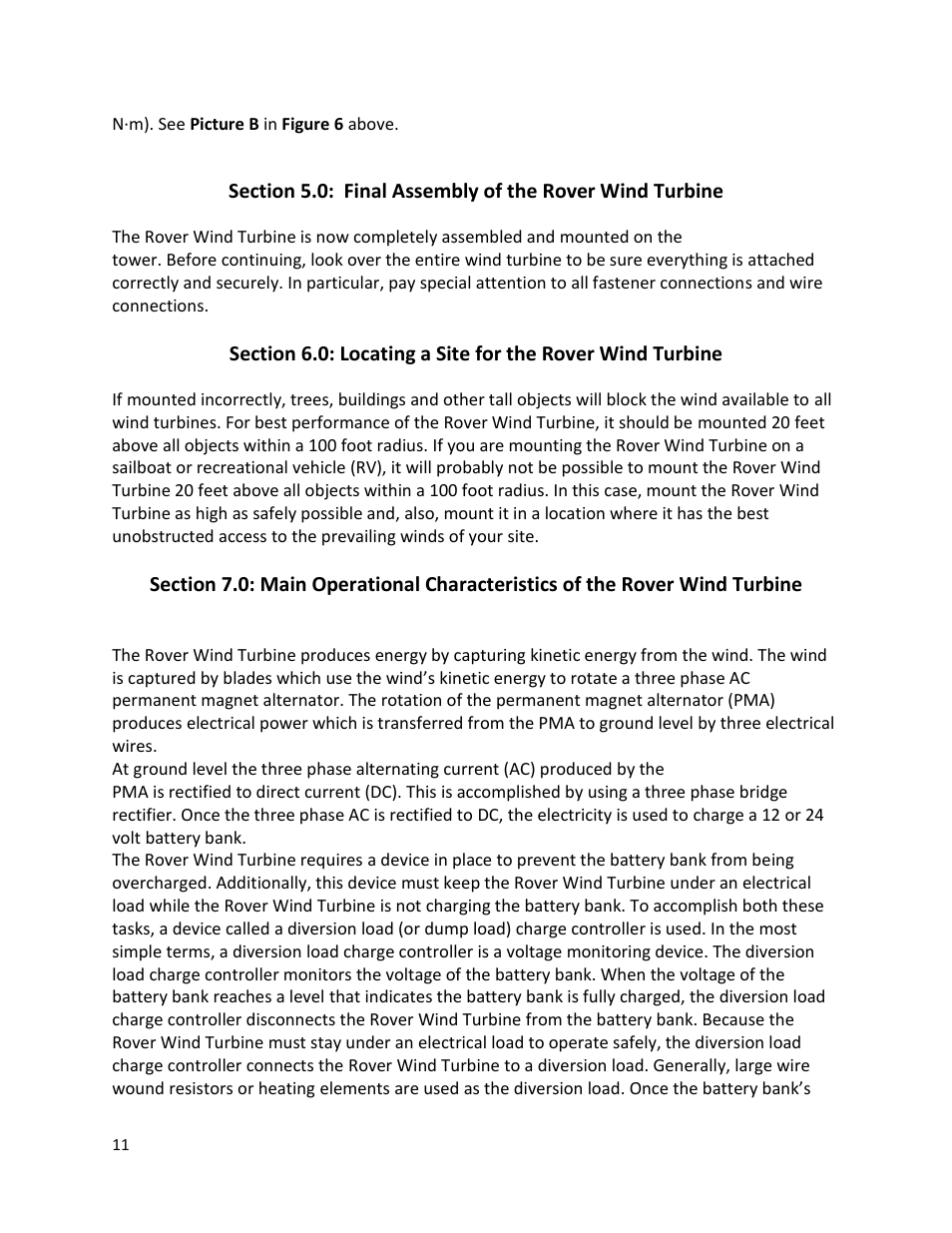 Windy Nation Rover Wind Turbine User Manual | Page 11 / 13