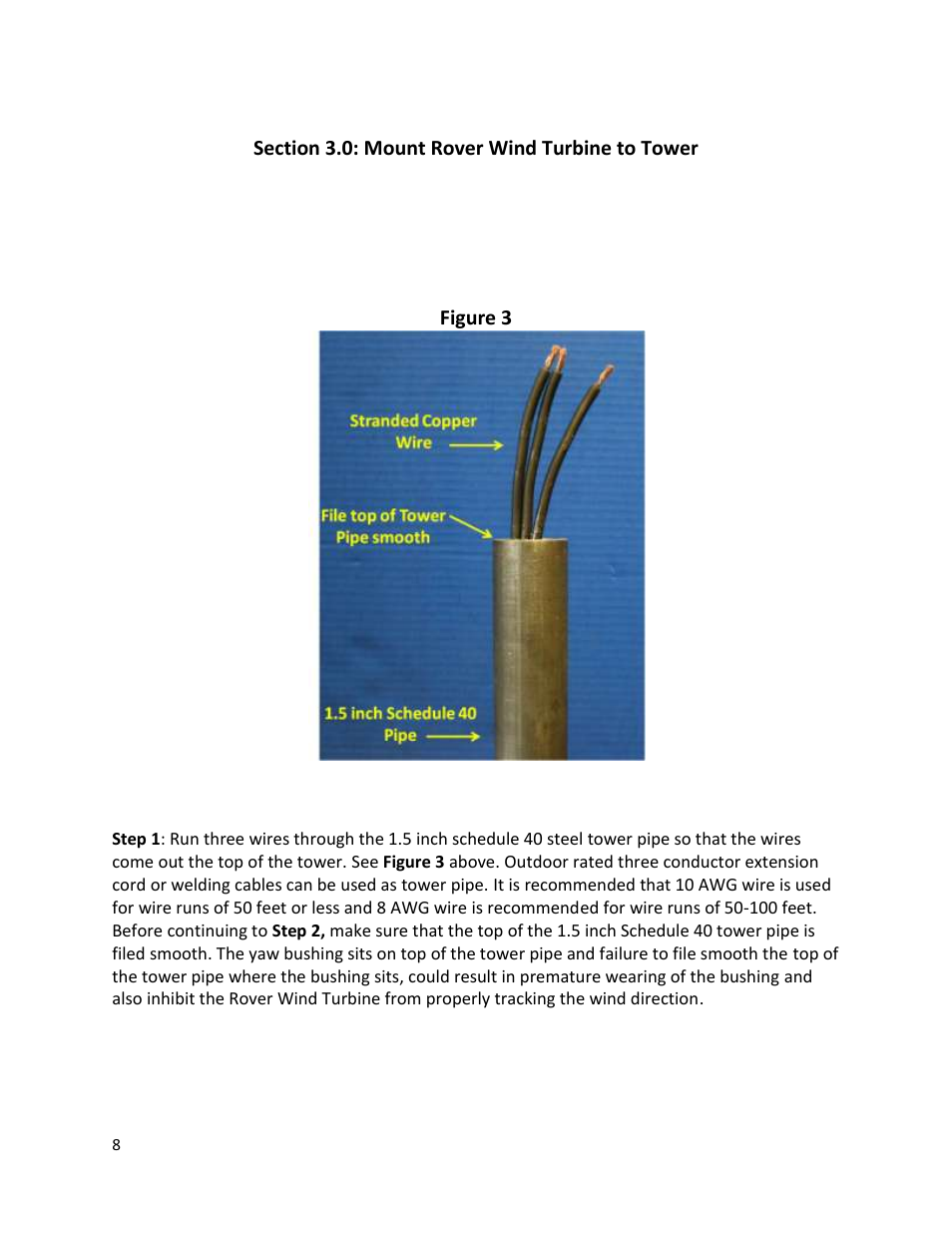 Windy Nation Rover Wind Turbine User Manual | Page 8 / 13
