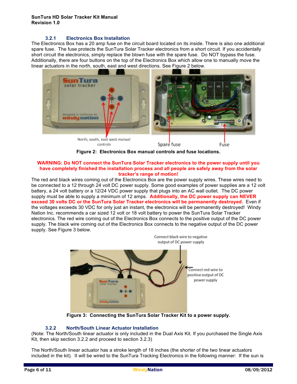 Windy Nation Suntura Series Solar Tracker HD User Manual | Page 6 / 11