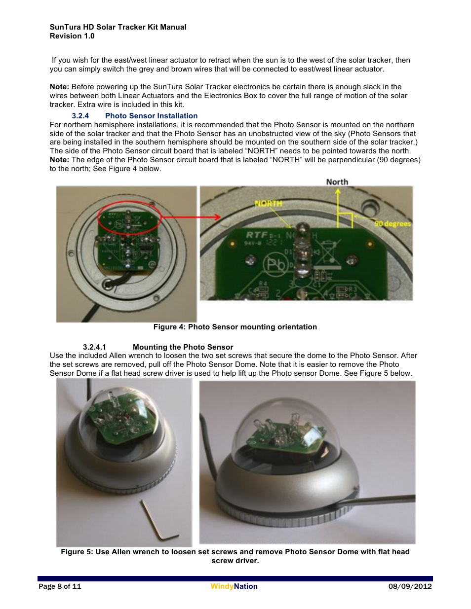Windy Nation Suntura Series Solar Tracker HD User Manual | Page 8 / 11