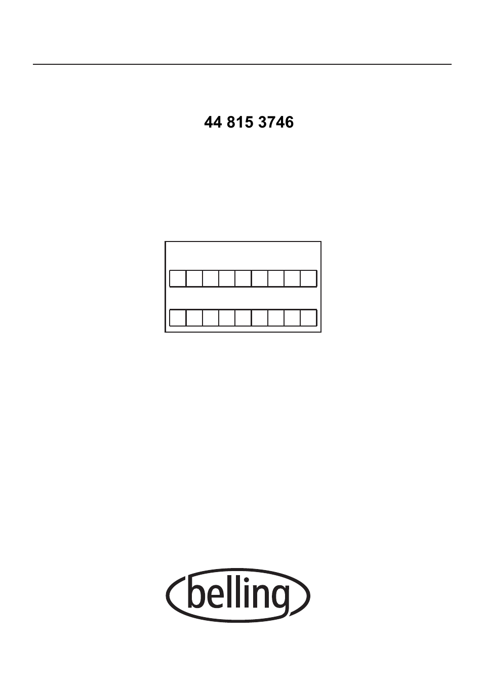 Belling customer care | Glen Dimplex Home Appliances Ltd BE814 User Manual | Page 28 / 28