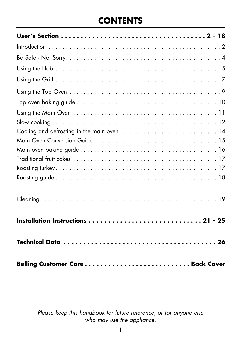 Glen Dimplex Home Appliances Ltd FS 60 DO DF User Manual | Page 2 / 28