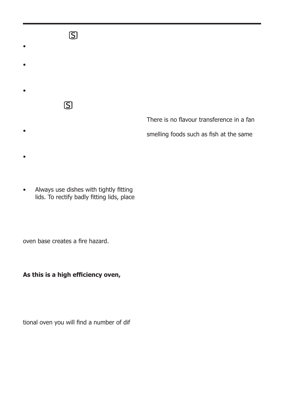 Using the main oven - electric | Glen Dimplex Home Appliances Ltd Beiling Built-in Electric Microwave Oven 82757900 User Manual | Page 10 / 44