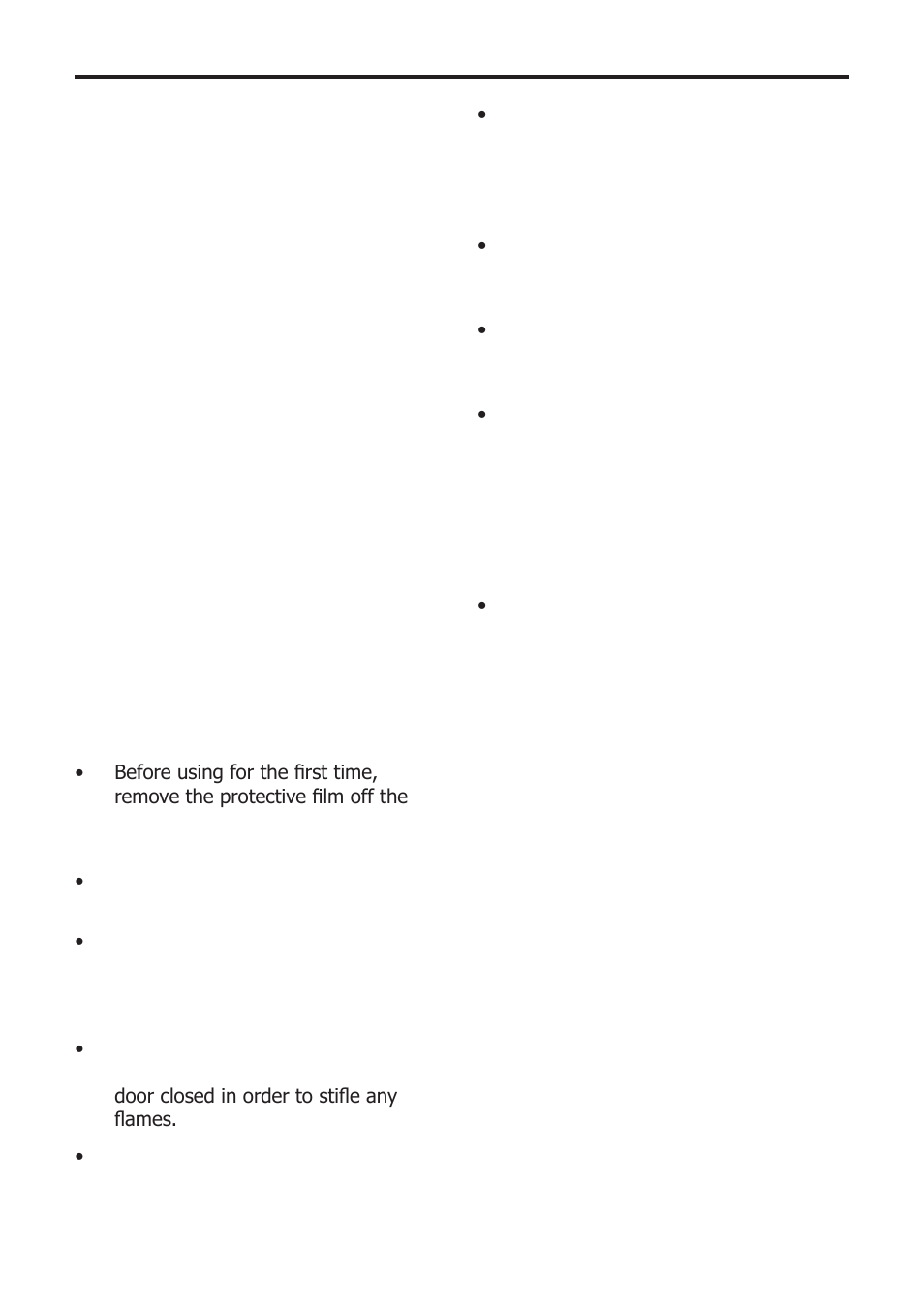 Safety | Glen Dimplex Home Appliances Ltd Beiling Built-in Electric Microwave Oven 82757900 User Manual | Page 4 / 44