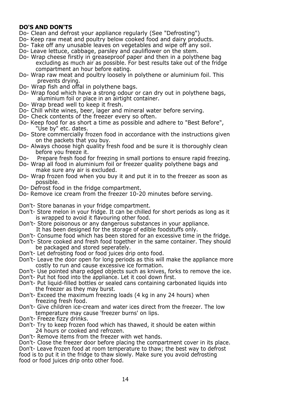 Glen Dimplex Home Appliances Ltd BE815 User Manual | Page 16 / 28