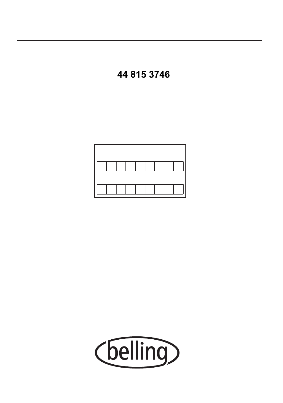 Belling customer care | Glen Dimplex Home Appliances Ltd BE813 User Manual | Page 28 / 28