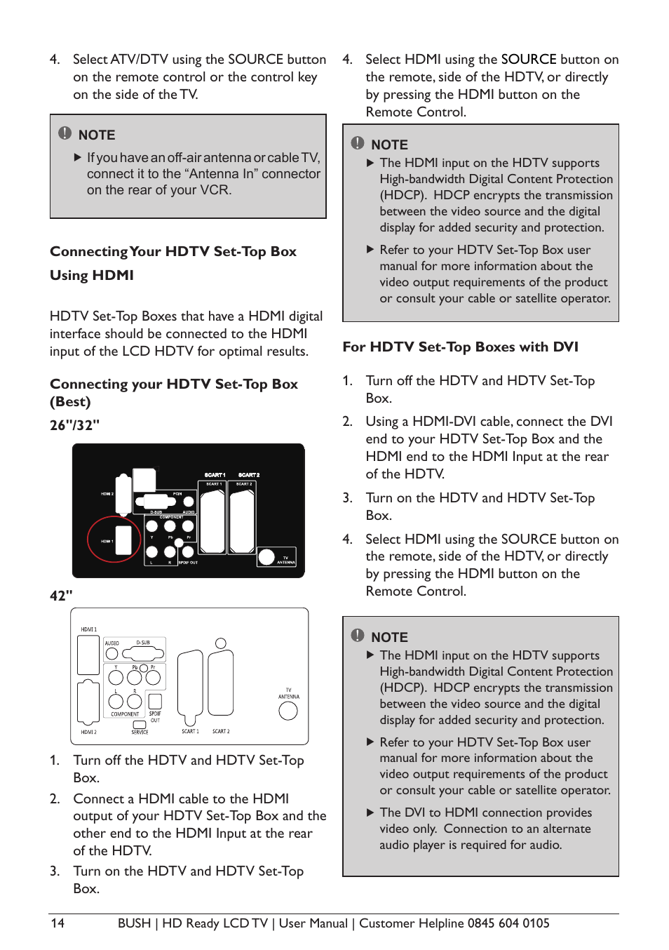 BUSH A632N User Manual | Page 16 / 40