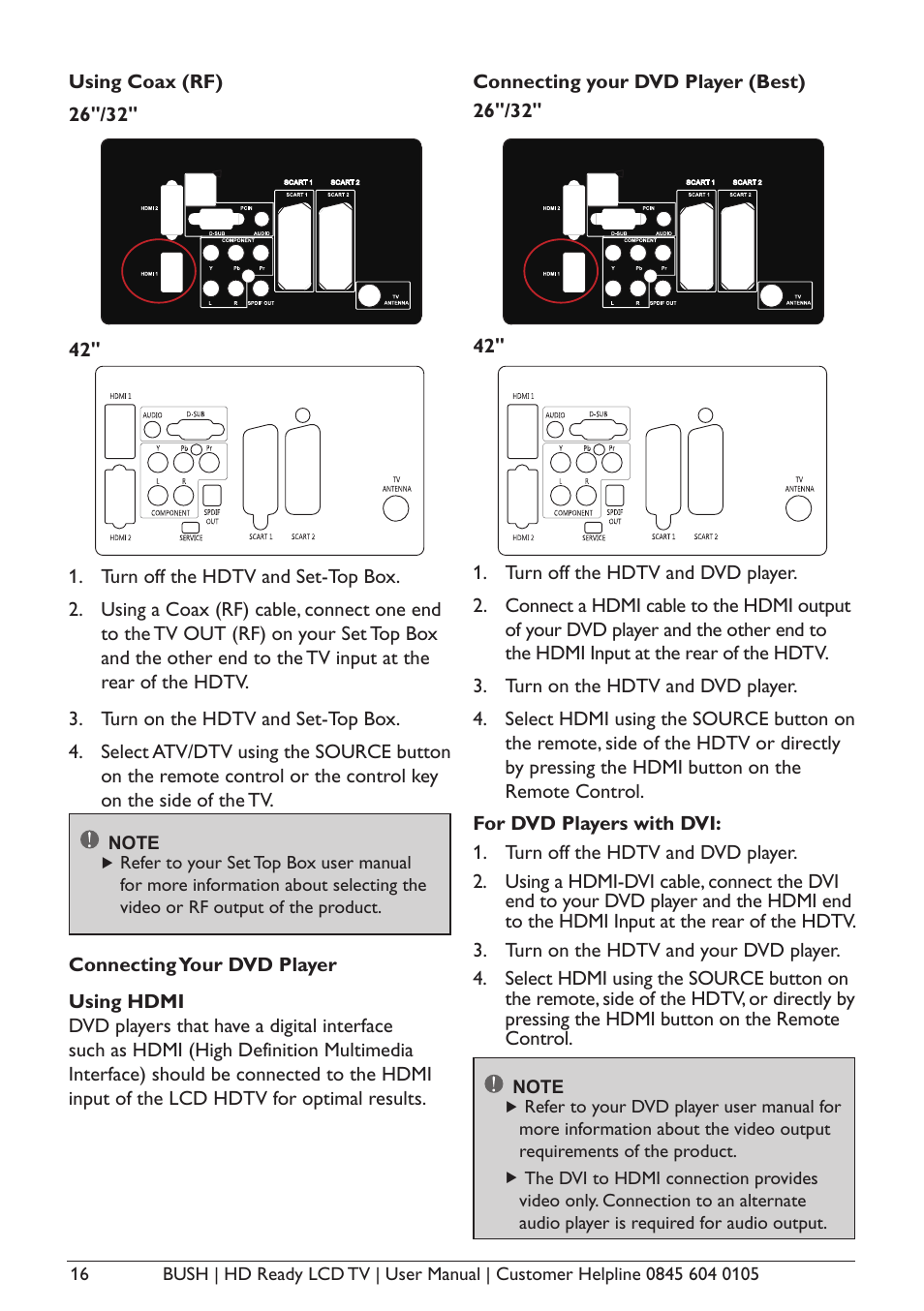 BUSH A632N User Manual | Page 18 / 40