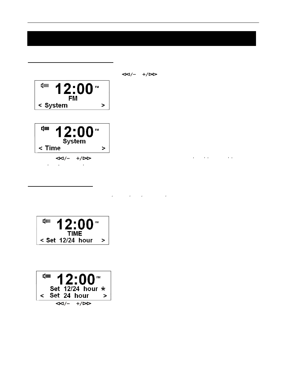System setup, How to enter system setup, How to set the clock | BUSH DAB + ALARM CLOCK RADIO BCR31DAB User Manual | Page 14 / 22