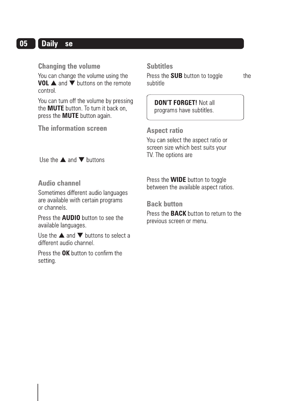 BUSH High Definition Digital Video Recorder BVR501FV User Manual | Page 11 / 33