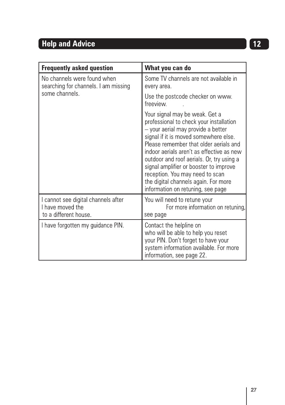 BUSH High Definition Digital Video Recorder BVR501FV User Manual | Page 28 / 33