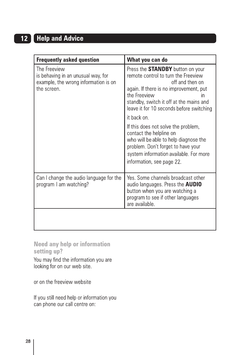 BUSH High Definition Digital Video Recorder BVR501FV User Manual | Page 29 / 33