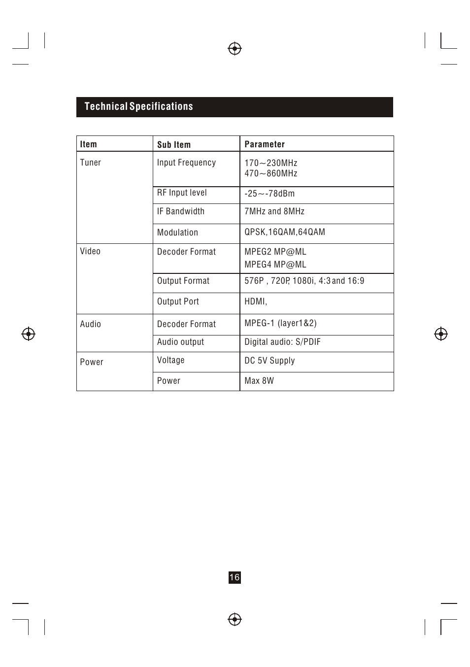 Т³гж 17 | BUSH High Definition Digital Set Top Box DFTA16HD User Manual | Page 17 / 19