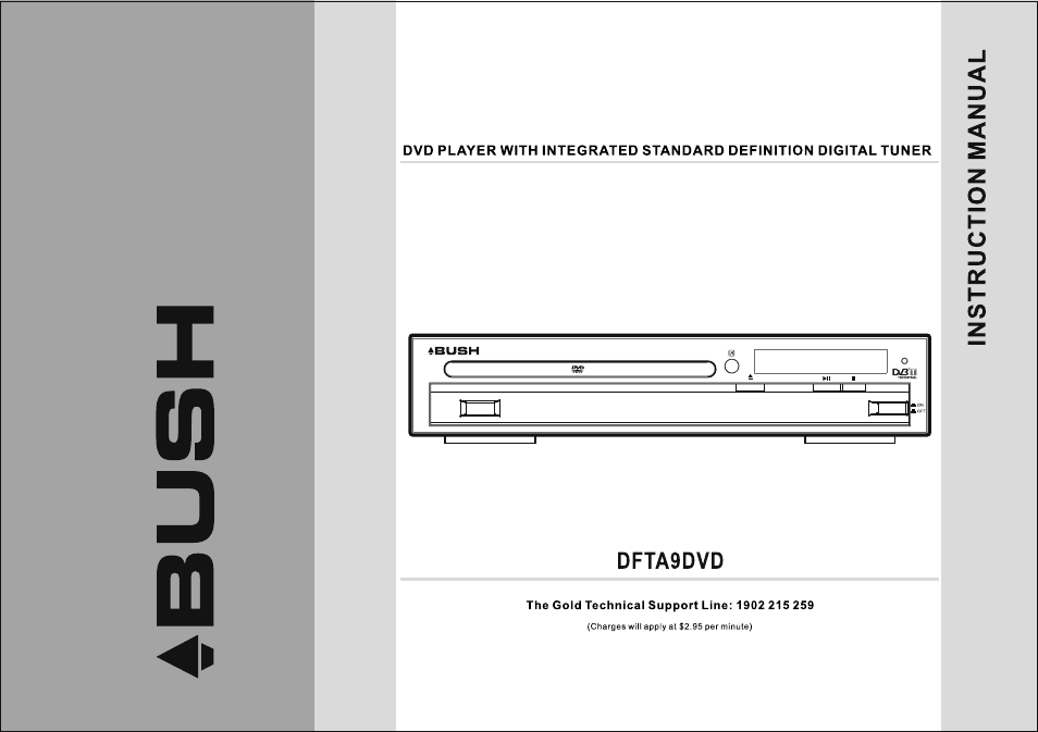 BUSH DFTA9DVD User Manual | 13 pages