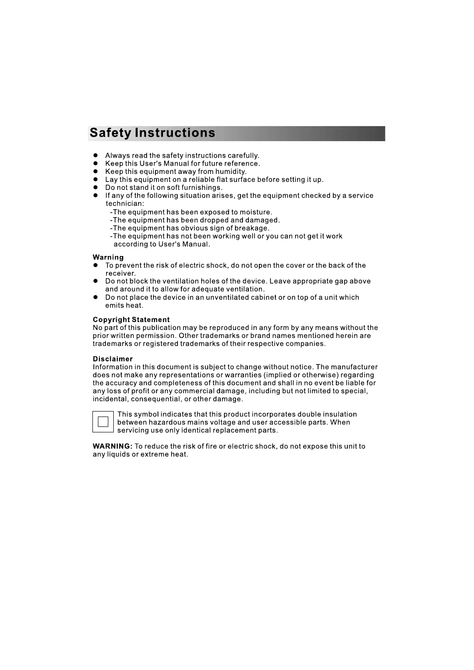 BUSH DPF801 User Manual | Page 3 / 26