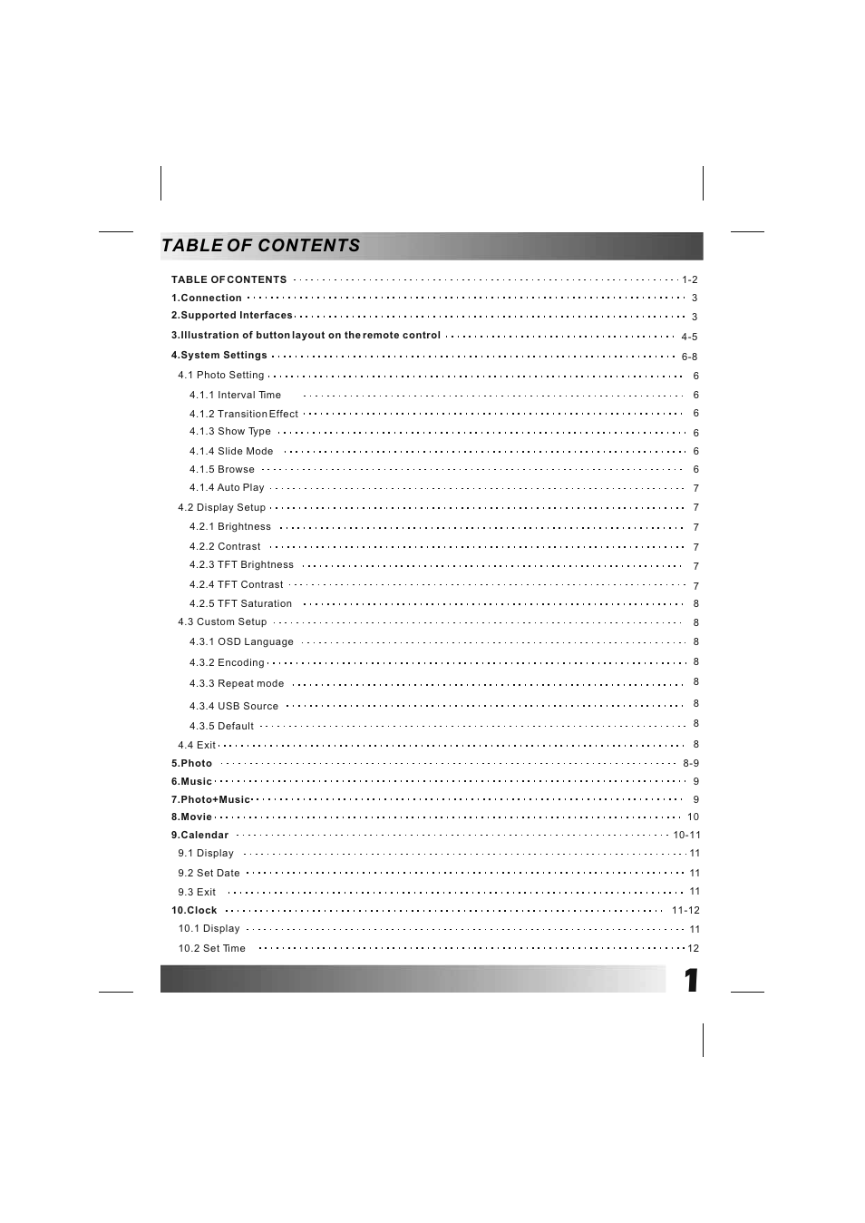 BUSH DPF801 User Manual | Page 4 / 26